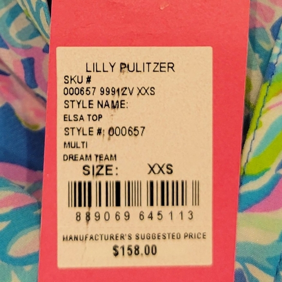 Lilly Pulitzer Silk Blouse - Picture 5 of 7